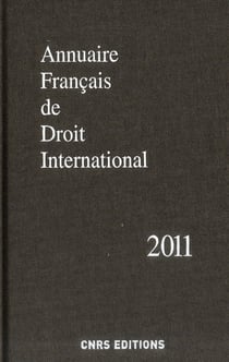 Annuaire français de droit international t.57 - 2011