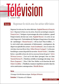 Télévision n.7 : repenser le récit avec les séries télévisées
