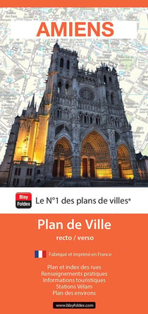 Amiens : Plan de ville (édition 2025)