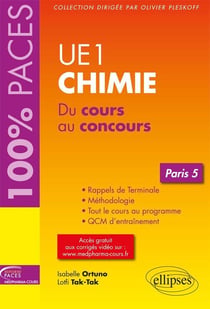 Chimie UE1 - du cours au concours - Paris 5