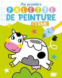 Ma première palette de peinture : ferme