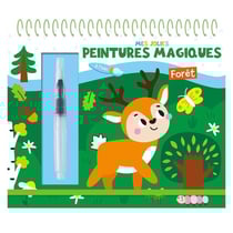 Mes jolies peintures magiques : Peinture magique forêt