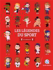 Les légendes du sport : Carnet (2e édition)