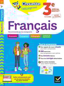 Chouette entraînement Tome 47 : français - 3e