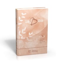 La bible modèle rigide, illustrée fleurie