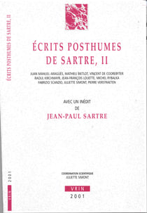 Écrits posthumes de Sartre II : Avec un inédit de Jean-Paul Sartre