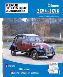 Citroen 2 cv4, 2 cv6, camionnettes 250, 400 - depuis 1970 jusqu'a fin de fabrication