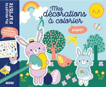 Mes décorations de Pâques - À colorier