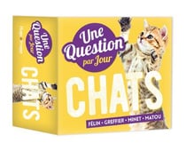 Une question de chats par jour (édition 2018)
