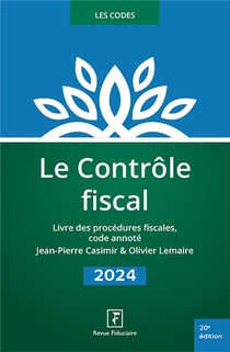Le contrôle fiscal (édition 2024)