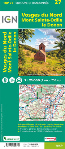 Top75027 Vosges Du Nord/Mont St Odile/Le Donon