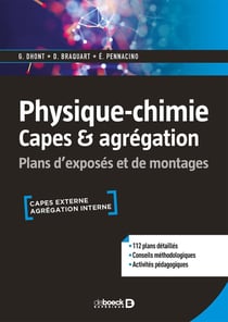 Physique-chimie - CAPES & agrégation - plans d'exposés et de montages - CAPES externe, agrégation interne