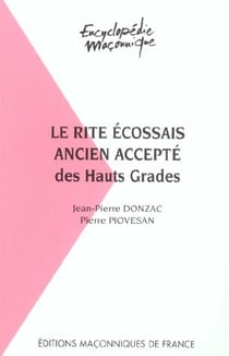 Le rite ecossais ancien accepte des hauts grades