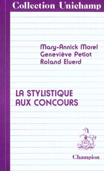 La stylistique aux concours