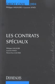 Droit civil les contrats speciaux