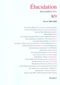 Elucidation  n 8-9