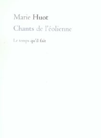 Chants de l'éolienne