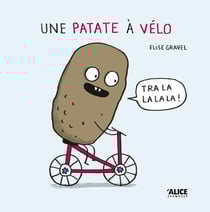 Une patate à vélo