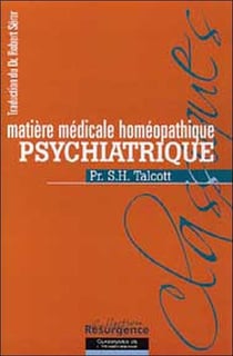 Matiere med. homeopathique psychiatrique