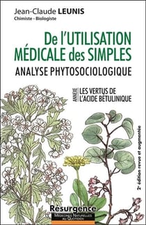 De l'utilisation médicales des simples - analyse phytosociologique