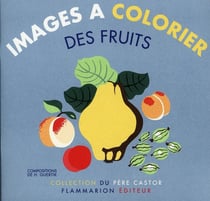 Images à colorier : des fruits
