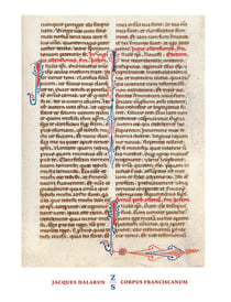 Corpus franciscanum : Francois d'Assise, corps et textes