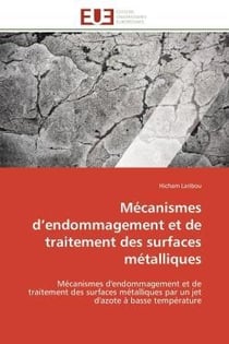 Mecanismes d'endommagement et de traitement des surfaces metalliques - mecanismes d'endommagement et