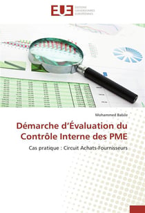 Demarche d evaluation du controle interne des pme