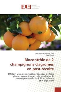 Biocontrole de 2 champignons d'agrumes en post-recolte