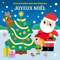 Livre à toucher avec des chansons : joyeux Noël