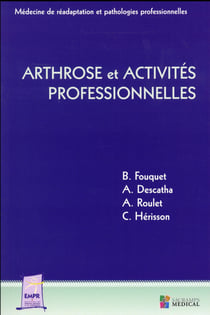 Arthrose et activités professionnelles