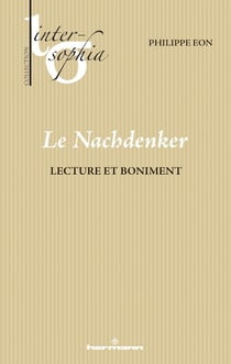 Le Nachdenker : Lecture et boniment