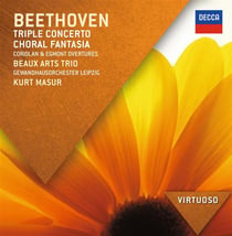 Beethoven: triple concerto- choral fantasia- coriolan & egmo