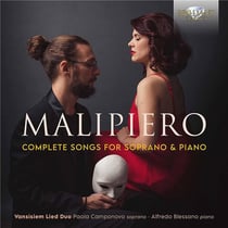 Gian Francesco Malipiero : Intégrale des mélodies pour soprano et piano - Vansisiem Lied Duo