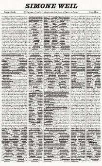 Simone Weil : the power of words