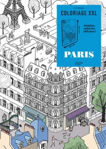 Art-thérapie - coloriage xxl - paris