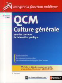 Qcm Culture générale Cat A, B Et C