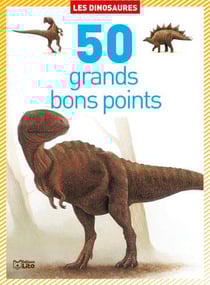 Boîtes de 50 grands bons points - les dinosaures