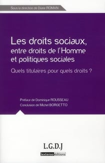Les droits sociaux, entre droits de l'homme et politiques sociales - quels titulaires pour quels droits ?