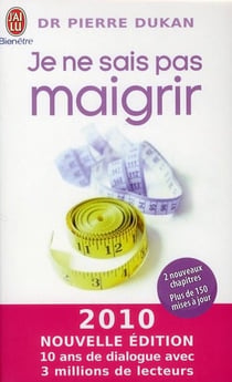 Je ne sais pas maigrir (édition 2010)