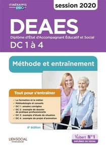 DEAES entraînement et méthode - épreuves de certification DC 1 à 5 - diplôme d'Etat d'accompagnant
