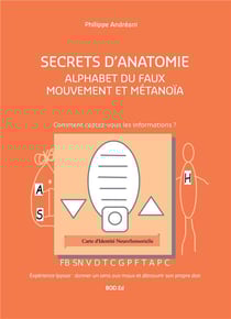 Secrets d'anatomie - alphabet du faux mouvement et métanoïa