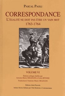 Correspondance Tome 6 - l'égalité ne doit pas être un vain mot, 1763-1764