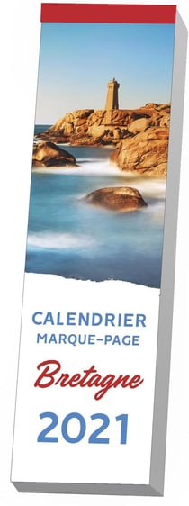 Calendrier marque-page - bretagne (édition 2021)