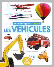 Mon imagier sonore : les véhicules