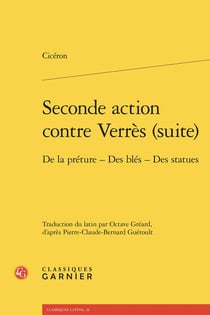 Seconde action contre Verrès (suite) : De la préture - Des blés - Des statues
