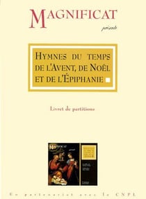Hymnes du temps de l'avent, de Noël et de l'épiphanie - livret de partitions