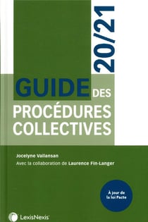 Guide des procédures collectives (édition 2020/2021)