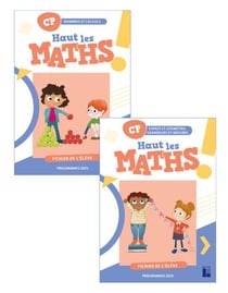 Haut les maths ! : CP - Fichier de l'élève en 2 volumes (édition 2025)