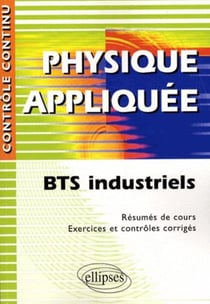 Contrôle continu : physique appliquée - BTS industriel
